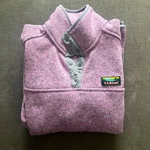 L.L. Bean Sweater Fleece Pullover - Women’s